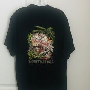 Tommy Bahama (MED) Embroidered “ROYAL ROULETTE CLUB” Silk Camp Shirt